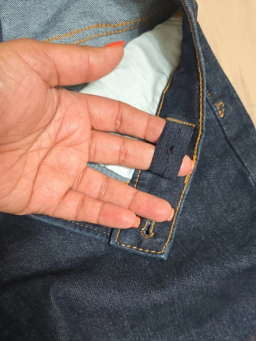 GAP Dark Blue Kids' Stretch Straight-Leg Jeans